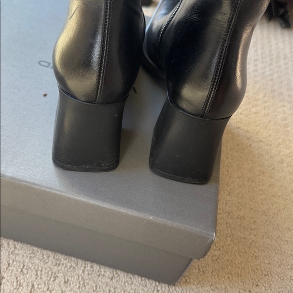 Vagabond Hedda Black Leather Boot Size 39 - Picture 9 of 13